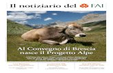 Al Convegno di Brescia nasce il Progetto Alpe · emozioni sotto le stelle POSTE ITALIANE SPA Sped.in Abb. Post. - D.L. 353/2003 (conv. in L. 27/02/2004 n° 46) Art. 1, comma 1 /CN/BO.