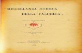 MISCELLANEA STORICA DELLA V ALD ELSA · codice fu acquistato per la Magliabechiana dal cav. Fraµcesco Buonamici di Prato il di 5 marzo 1806, per mezzo del prete Giovanni Pagni fio:r.entino.