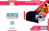 Brochure Pulcinella Napule Baby - Sacar Forni€¦ · Pulcinella Napule Baby was born with a construction system that allows to chop the use of energy reducing consumption and the