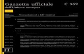 Gazzetta uff iciale C 369 - Home Page - Sipotra · 2017/C 369/08 Cause T-107/15 e T-347/15: Sentenza del Tr ibunale del 18 settembre 2017 — Uganda Commercial Impex/Consiglio («Politica
