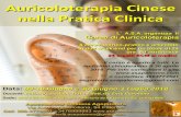 Auricoloterapia,Cinese, nella,Pra1ca,Clinica, · Corso di Auricoloterapia Il corso teorico-pratico è articolato in due week-end per un totale di 24 ore, ed attribuisce 24 crediti