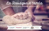 La Romagna a tavola - Osteria De Borg€¦ · e composizione, spaziando nel grande patrimonio della cucina italiana. La cantina offre un ampio assortimento di vini del territorio,