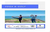 INDICE - Accademia Villa Matrixvillamatrix.it/wp-content/uploads/2020/02/Rivista-Yoga-e-Golf-Numer… · Lo Yoga e il Golf sono due discipline che hanno molti punti in comune, sia