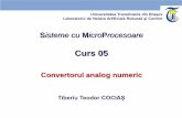 Convertorul analog numeric - ROVIS) Lab · ADC-modalități de implementare Convertoarele AN se pot împărții în două categorii: Cu buclă de reacție (fără integrare): Cu aproximări