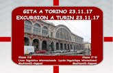 GITA A TORINO 23.11.17 EXCURSION A TURIN 23.11 · Il museo Egizio di Torino è nato nel 1824 e considerato il più importante al mondo dopo quello del Cairo. E' situato all'interno