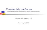 Il materiale cartaceo - Legambiente Pisa€¦ · Maria Barbara Bertini, La conservazione dei beni archivistici e librari. Prevenzione e piani di emergenza, Roma, Carocci, 2005 Manuale