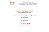 Presentazione standard di PowerPoint€¦ · Lettura ed interpretazione delle carte geologiche 5b-PIEGHE A.A. 2017-2018 Docente: Antonio Funedda Università degli Studi di Cagliari