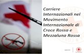 Carriere& Internazionali&nel& Movimento& Internazionaledi ... · - Collabora con il CICR nella diffusione del Diritto Internazionale Unitario. Comitato Internazionale di Croce Rossa:-