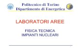New Politecnico di Torino Dipartimento di Energetica · 2007. 3. 22. · 5 Fisica Tecnica Ambientale Laboratorio di tecnologia aerosol e filtrazione aria Attività • Prestazioni