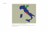 La situazione alla nascita del Regno d'Italia – In blu il ...€¦ · La situazione alla nascita del Regno d'Italia – In blu il nuovo Regno d'Italia, in verde il Lombardo-veneto