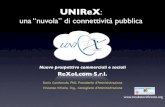 UNIReX - FPA€¦ · Vincenzo Vitiello, Ing., Consigliere d'Amministrazione ﬁrenze.org. UNIReX rivoluzione paciﬁca dei meccanismi di comunicazione L'idea