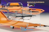 SOCCORSO - Givas s.r.l. · 2016. 8. 3. · BC0048Barella standard Standard stretcher Costruita con telaio in alluminio e traverse in acciaio è una barella leggera ma al tempo stesso