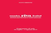 XXXVI EDIZIONE - MusicaRivaFestival · 2020. 6. 11. · tema dal film “Schindler’s list” E. Morricone Gabriel’s oboe tema dal film “The Mission” H. Zimmer musiche dal