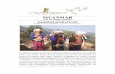 New MYANMAR - Trek tra villaggi e pagode 12 gg · 2020. 7. 15. · 4° giorno / Bagan – Monte Popa – Kalaw I “nat” del Monte Popa e Kalaw, dove si produce il prezioso legno