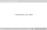 I VANTAGGI DEL BIM - University of Cagliari€¦ · IL 4D BIM. Il 4D BIM model ha il compito di descrivere la costruibilità dell’edificio mediante un modello virtuale di costruzione,