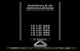 Manuale Officina GR 15 in Italiano - Lombardini i-service · Il presente manuale fornisce le principali informazioni per la riparazione dei motori Diesel LOMBARDINI 15LD225, 15LD315,