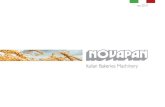 rev. 2019 - Novapan Italian Bakeries Machinery 14 100 NVE 20 NVE 20 M 80 NVE 30 100 DATI TECNICI / Technical