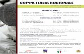 COPPA ITALIA REGIONALE - schermambrosiano.itI gironi precompilati saranno pubblicati sul sito entro le ore 12:00 del 06 Aprile 2018, mentre quelli definitivi entro le ore 15:00 dello