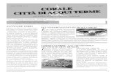 New anno XVIII n. 2 dicembr e 2003 - Corale Città di Acqui Terme · 2019. 1. 22. · corale citt di acqui terme 1 Spedizione in abbonamento postale - Art. 2, Comma 20/C - Legge 662/96