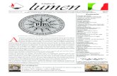 lumen...lumen Pubblicazione quadrimestrale dell Associazione Culturale LUMEN (onlus) 67061 Carsoli (AQ) via Luppa, 10 - Pietrasecca e-mail: lumen_onlus@virgilio.it Miscellanea 30 Agosto