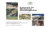 Guida dello Studente Scienze Geologiche a.a. 2019/20geologia.unipv.it/wp-content/uploads/2016/12/Guida-L-34...Guida dello Studente Scienze Geologiche a.a. 2019/20
