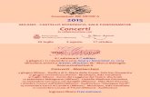 Associazione 800 MUSICA 2015 · 2015. 6. 4. · Arie d’Opera trascritte per due chitarre Dal Barbiere di Siviglia di Gioachino Rossini: “Ecco ridente in cielo” “Una voce poco