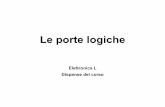 Elettronica L Dispense del corsomasetti/Dida07/Lucidi/porte-logiche.pdf · Gli Obiettivi zIntrodurre il concetto di funzione logica. zDare una corrispondenza tra funzioni logiche