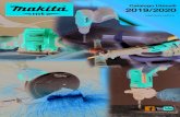 Catalogo Utensili 2019/2020 - Makita · Makita S.p.A. Con socio unico Direzione e Coordinamento Makita Corporation-Giappone Via Sempione, 269/A 20028 San Vittore Olona (MI) Tel. 0331.524111
