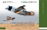 ANALISI DELLO STATUS · 2019. 3. 14. · 3 (ALTURA Associazione per la Tutela degli Uccelli Rapaci e dei loro Ambienti; SROPU Stazione Romana Os-servazione e Protezione Uccelli; GAROL