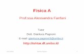 Prof.ssa Alessandra Fanfani - unibo.itishtar.df.unibo.it/Uni/bo/scienze/all/pagnoni/stuff/Pdf...2014/11/16  · 14/11/2016 Gianluca Pagnoni 14 Due blocchi di massa M e 3M si trovano