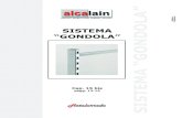 Sistema GONDOLA SISTEMA Sistema BARCODE “GONDOLA” · 2015. 5. 11. · essere: cromato o verniciato in polvere epossidica di diversi colori. “T” leg for freestanding gondola