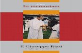 8/2020 In memoriam - Missionari Saveriani · CDSRCentro Documentazione Saveriani Roma In memoriam P. Giuseppe Rizzi 8/2020 10 luglio 1942 ~ 15 marzo 2020 Profili Biografici Saveriani