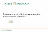 Accordo Commerciale con Federesco Federesco, Intesa... · 5 Federesco è un'associazione che persegue lo scopo di diffondere: la cultura dell'efficienza energetica e del risparmio