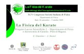 La Fisica del Karatestatic.sif.it/SIF/resources/public/files/congr09/mc/... · 2009. 10. 15. · La Fisica del Karate studio delle leggi della Fisica applicate alle tecniche di Karate