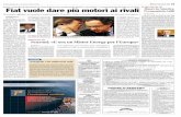 il Giornale Lunedì30ottobre2006 Economia Fiat vuole dare più … · 2015. 12. 10. · Mirafiori», come ha sottoli-neato ieri il presidente di Fiat e Ferrari, Luca Corde-ro di ...