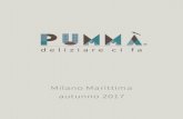 Milano Marittima autunno 2017 - Pummà€¦ · autunno 2017 Milano Marittima autunno 2017 Milano Marittima. i ... senza lievito aggiunto Il nostro Lievito Madre viene rinfrescato