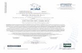...2020/09/20  · Il presente certificato è soggetto al rispetto del documento ICIM "Regolamento per la certificazione dei sistemi di gestione" e al relativo Schema specifico. The