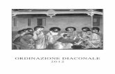 ORDINAZIONE DIACONALE - Chiesa di Padova · casa e un posto sicuro nella società. . Dona e conserva i frutti della terra e del lavoro, perché nessun uomo sia privo del pane quotidiano.