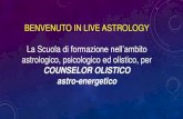 Corsi di Astrologia, Counselling e Tarocchi - COUNSELOR … · 2020. 7. 1. · • Astrologia Karmica ed evolutiva (1° Livello); • Astrologia psicologica, umanistica ed evolutiva