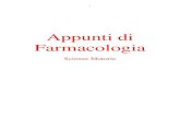 Appunti di Farmacologia - Massimo Franzin · 2011. 6. 16. · all’apporto di energia via ATP ( es. pompe ioniche ATP dipendenti), o per scambio con altre sostanze e quindi non ATP