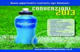 Nuove opportunità riservate agli Associati CONVENZIONI 2013 · E-mail info@gvmnet.it - Maria Cecilia Hospital Via Corriera, 1 – Cotignola Tel. 0545.217111 - Fax 0545.217208 Specificarequando