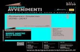 n. 2016 - Bergamo Avvenimenti · Galleria d’Arte Moderna e Contemporanea di Bergamo Via San Tomaso, 53 | Bergamo Pistoletto Mauri Benvenuto Thomson Goldberg Artists’ Film International