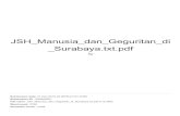 Surabaya.txt.pdf JSH Manusia dan Geguritan dieprints.umsida.ac.id/6668/6/Plagiasi Manusia dan Geguritan di Surab… · Basuki adalah redaktur geguritan di majalah Jaya Baya, ia menyukai