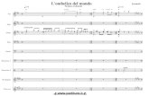 L'ombelico del mondo Jovanotti q=79 Partitura orchestrale 2020. 4. 8.¢  ££ & & bbb bbb bbb bbb b b c