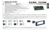 Made in Italy E Pb E di prossimità PX o PXK A RoHS R O N ......La scheda PX100/PX200 e le chiavi non sono codificate, sia nei kit (PX103/PX203, PXK103/PXK203, PXE103/PXE203 e PXKE103/PXKE203),