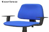 torino · torino Torino es una silla de trabajo de respaldo alto ergonómicamente diseñada paraproporcionar un confort continuado incluso durante un uso intensivo. Opcionalmente