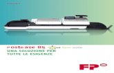 fp-francotypChiusura manuale opzionale Alimentatore automatico opzionale Velocità di elaborazione (buste/minuto) 85 Bilancia integrata, capacità in kg 7 Pesatura differenziata sì
