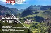 ENOTURISMO IN TRENTINO · 2019. 3. 20. · IN TRENTINO PAOLO GRIGOLLI Direttore SMTC - Scuola di Management del turismo e della cultura tsm-Trentino School of Management. Le fasi