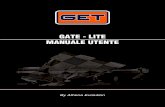 GATE - LITE MANUALE UTENTE - autotrasformazioni Gozzoliautotrasformazionigozzoli.it/files/MU_GATE_LITE_rev02_ITA.pdf · Ram 512MB HD 20MB spazio libero Sistema operativo Win 2000