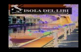 ISOLA DEL LIRI · 2020. 5. 22. · Liri e del vasto territorio che attraversa, a una gara di corsa extralarge sulle strade che affiancano il lunghissimo corso d’acqua. Da questo